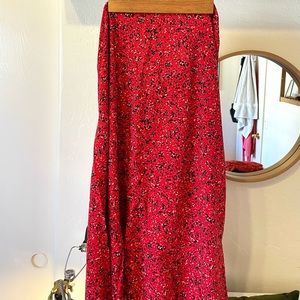 Old Navy Dot Design Midi Skirt